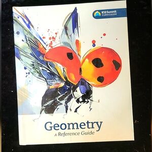 MIDDLE SCHOOL JR. HIGH GEOMETRY TEXT BOOK PRE OWNED EXCELLENT CONDITION